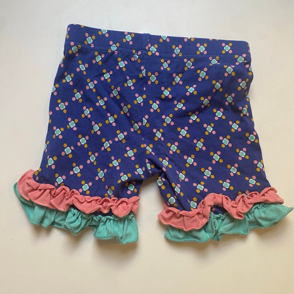 Wildflowers Blue Floral Ruffle Shorties